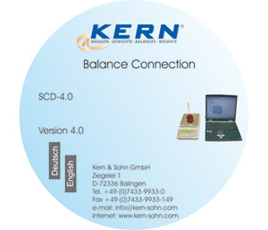 KERN, SCD-4.0, Balance Connection Software